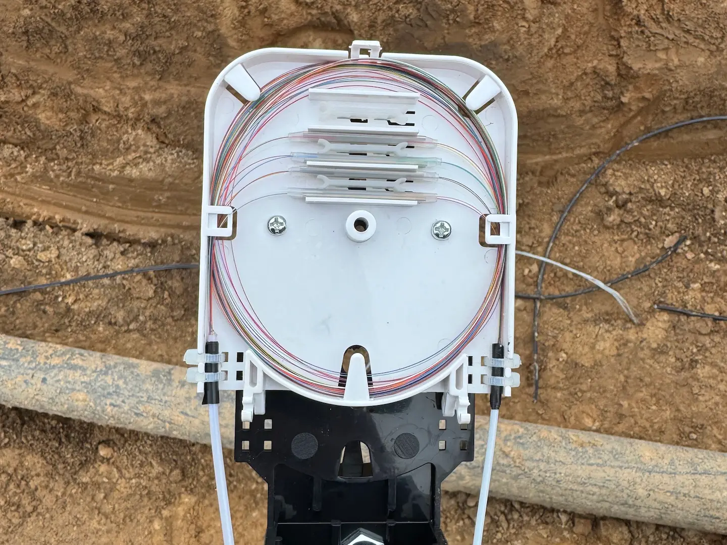 пайка оптоволоконного кабеля